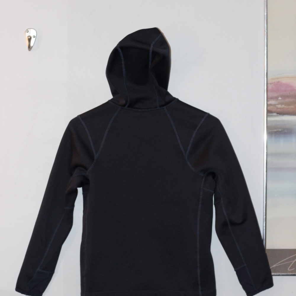 REI Black Green Softshell Jacket Coat Boys M 10-12 - Picture 3 of 5